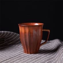 Load image into Gallery viewer, Japanese style coarse ceramic heat-resistant mug milk coffee ceramic cup office drinkware gift
