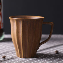 Load image into Gallery viewer, Japanese style coarse ceramic heat-resistant mug milk coffee ceramic cup office drinkware gift

